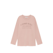 [Anine Bing] T-shirts Long Sleeve FW26 A0812215PKI1