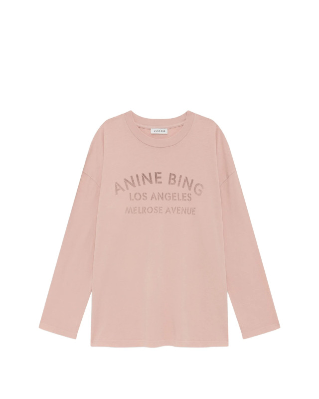 [Anine Bing] T-shirts Long Sleeve FW26 A0812215PKI1