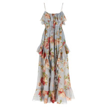 [Zimmermann] Sleeveless dress FW26 8363DSS264BRSF
