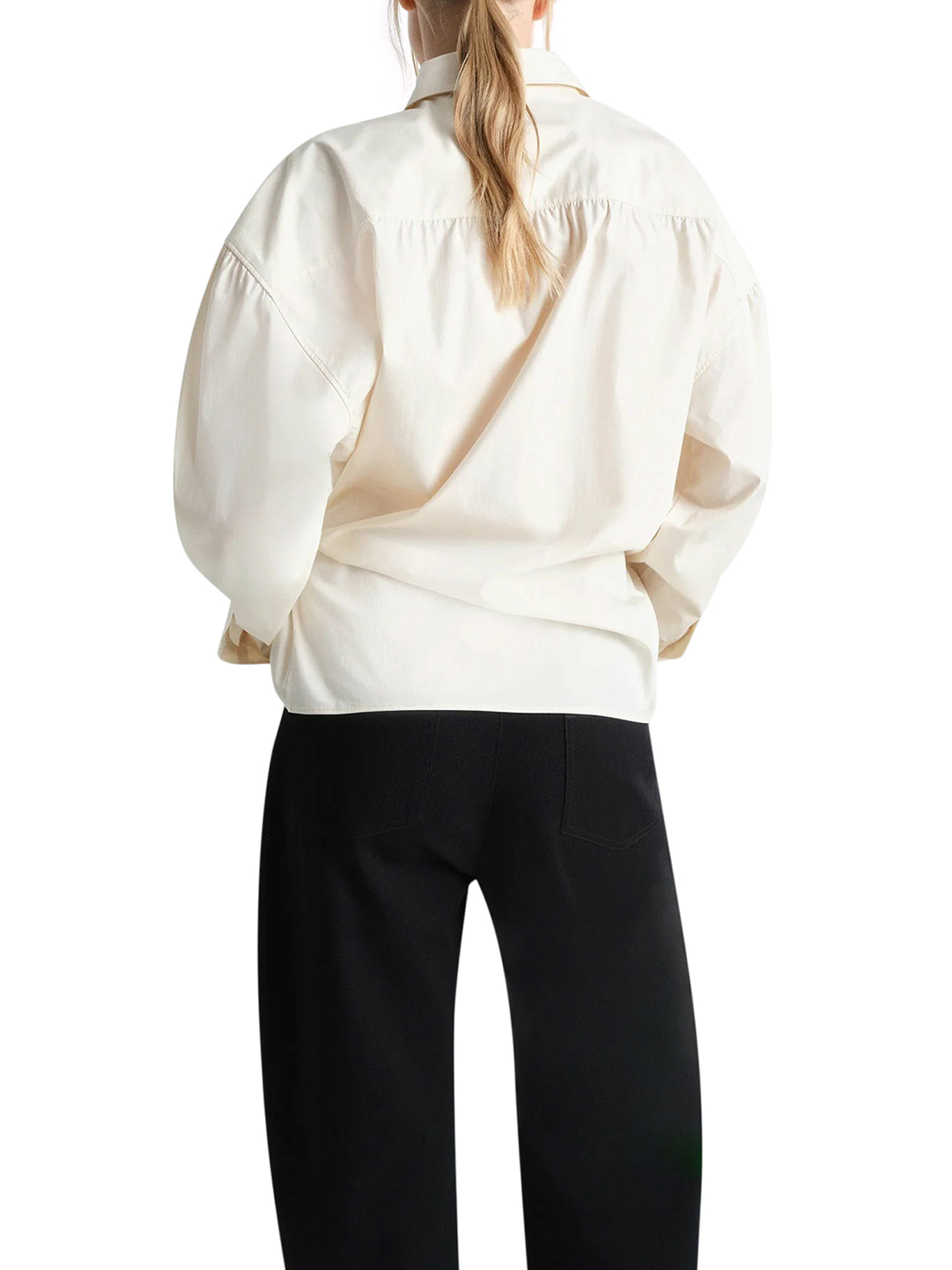 [LEMAIRE] Shirts Long Sleeve FW26 SH1141LF1500WH048 LIGHT CREAM