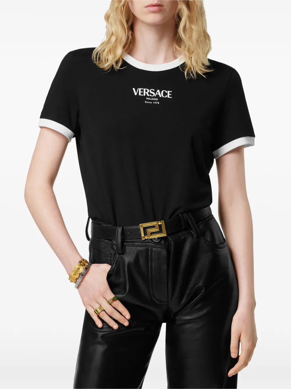 [Versace] T-shirts Short Sleeve SS26 10226561A166852B020