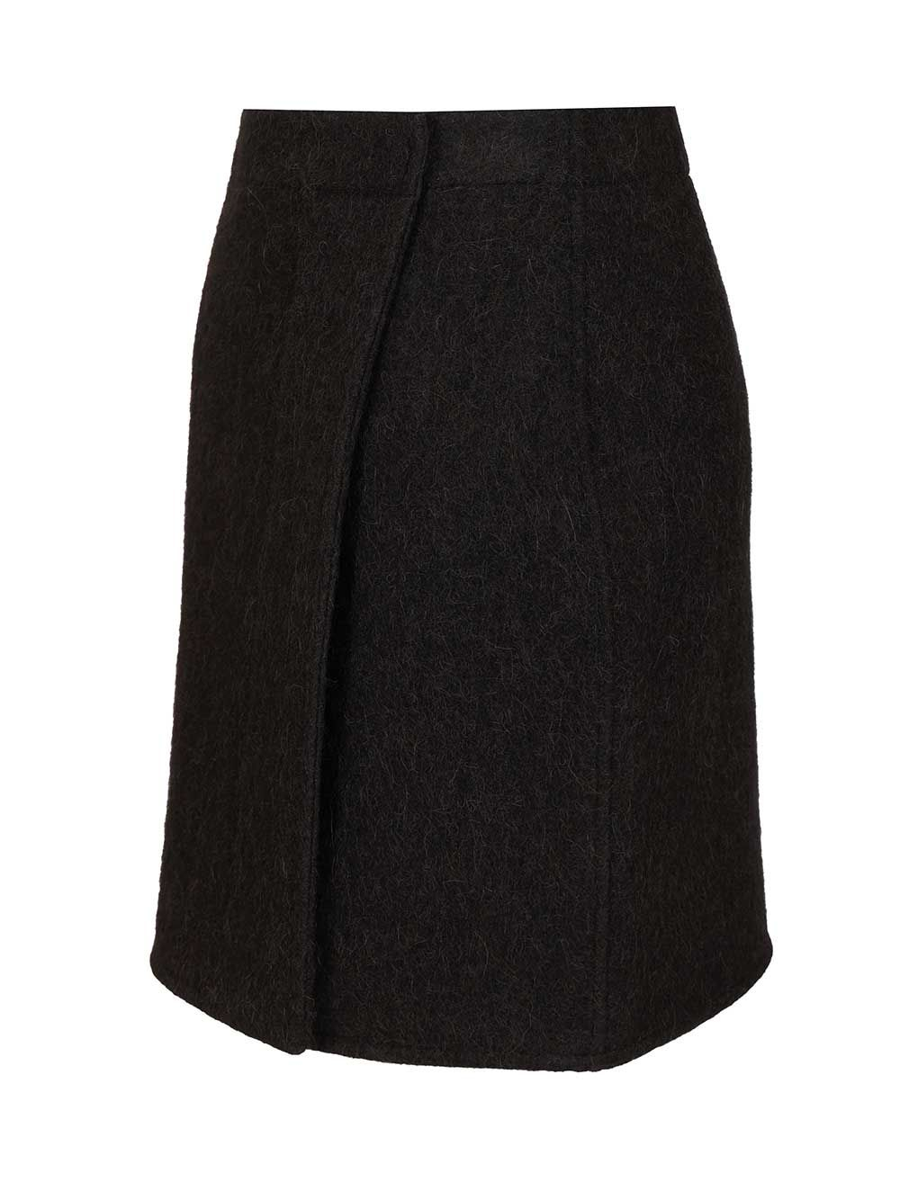 [LEMAIRE] Mini skirt FW25 SK1061 LF504BK999