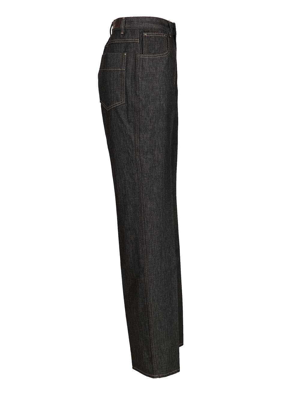 [LEMAIRE] Trousers FW25 PA1229 LD1061BK965