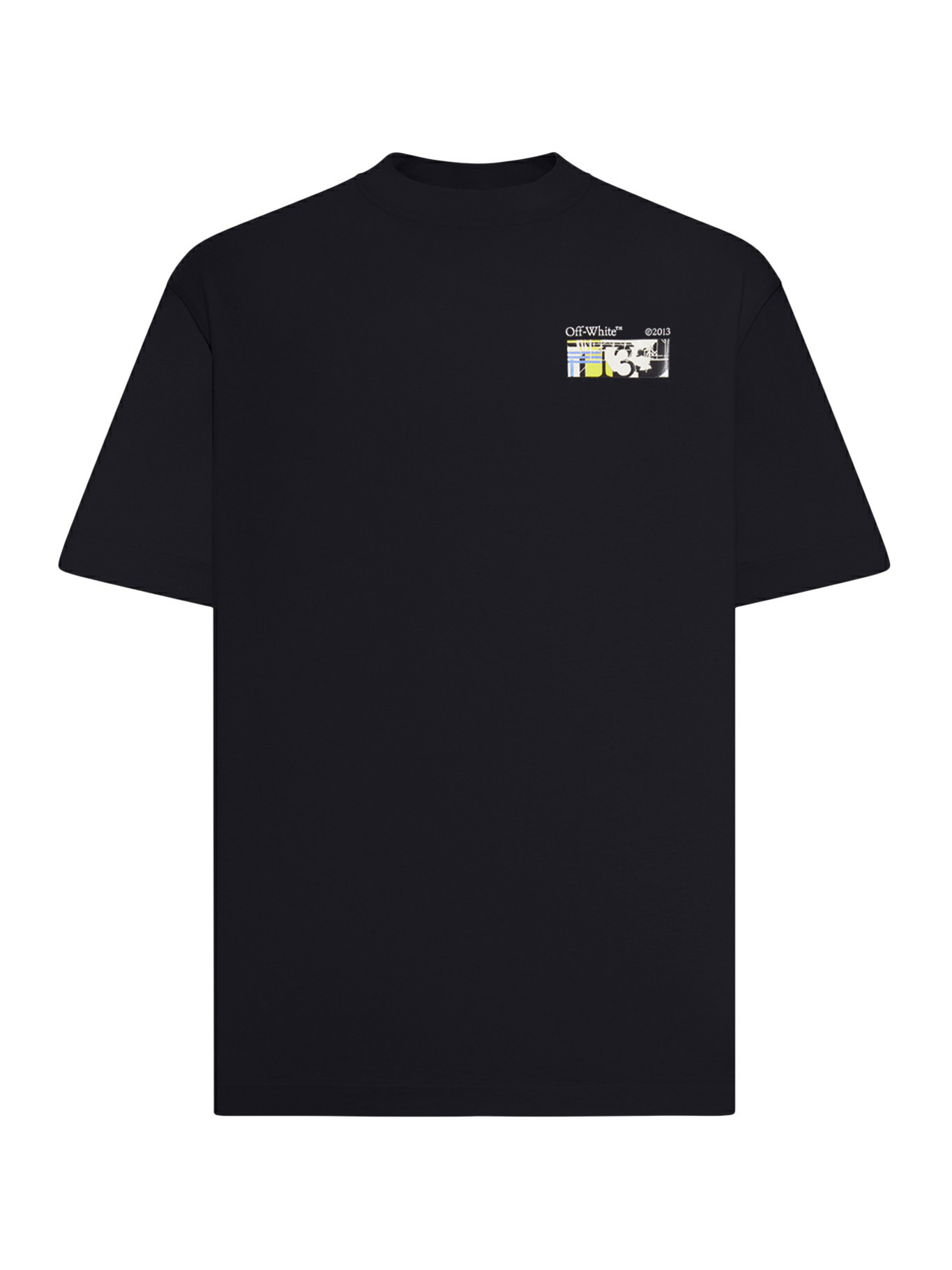 [Off-White] T-shirts Short Sleeve FW26 44MAA120F26J00Z001 BLACK