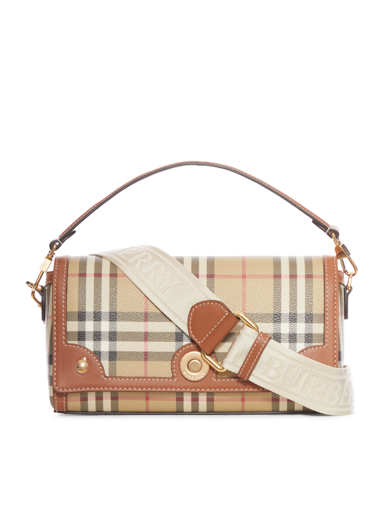 [Burberry] Tote bag FW26 8109787A9534 VNTG CHK BRIAR BROWN