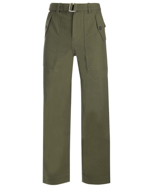 [MAISON KITSUNE] Trousers FW23 LM01110WW0079P384