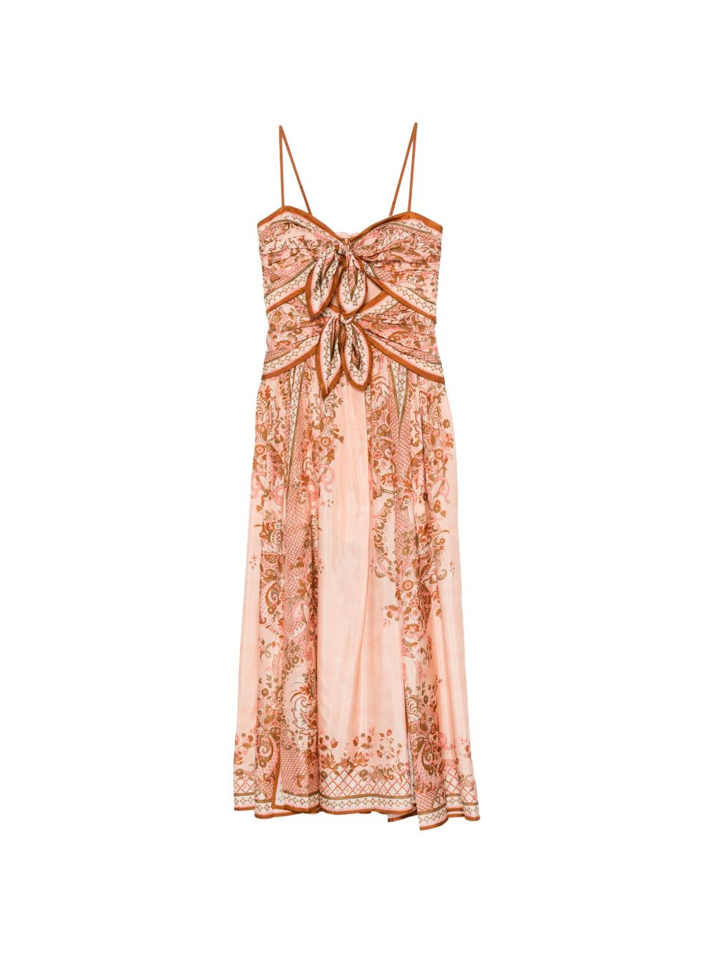 [Zimmermann] Short sleeve dress FW26 8062DSS261PPSFL