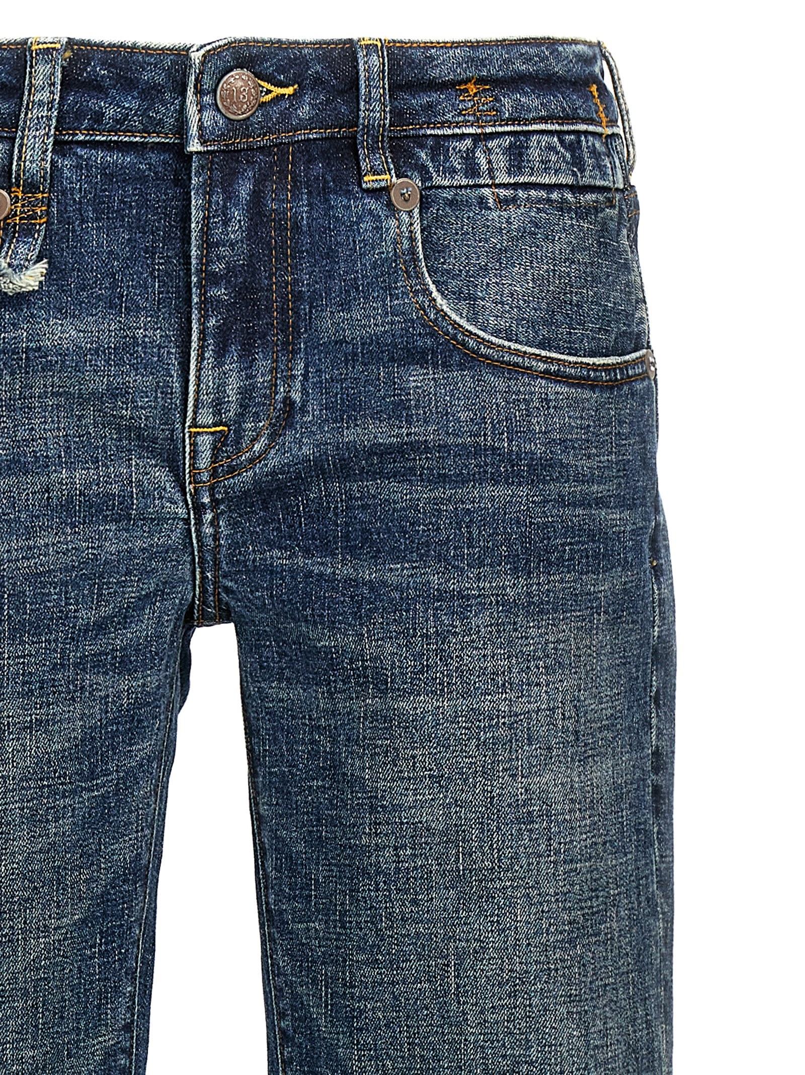 [R13] Jeans SS26 R13WD142D275AMIREBLUESTRETCH