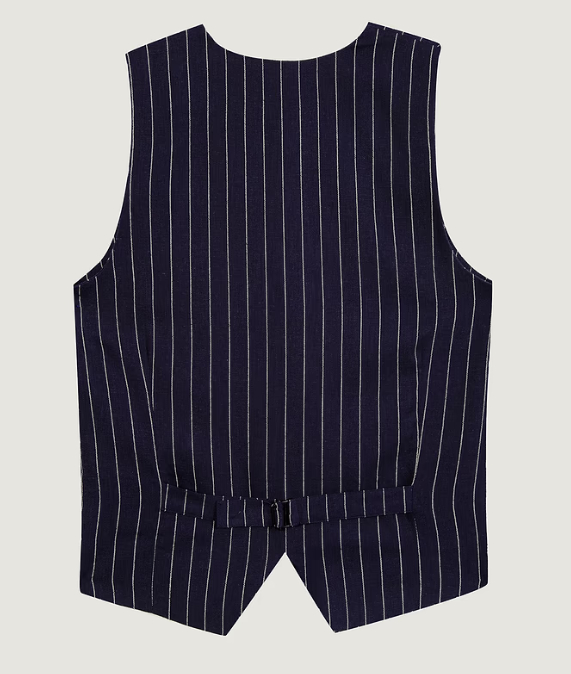 [MAISON LABICHE] Vest SS26 ZWDUBAILSHELLSTRIPES BLUE WHITE