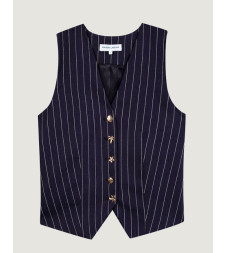 [MAISON LABICHE] Vest SS26 ZWDUBAILSHELLSTRIPES BLUE WHITE