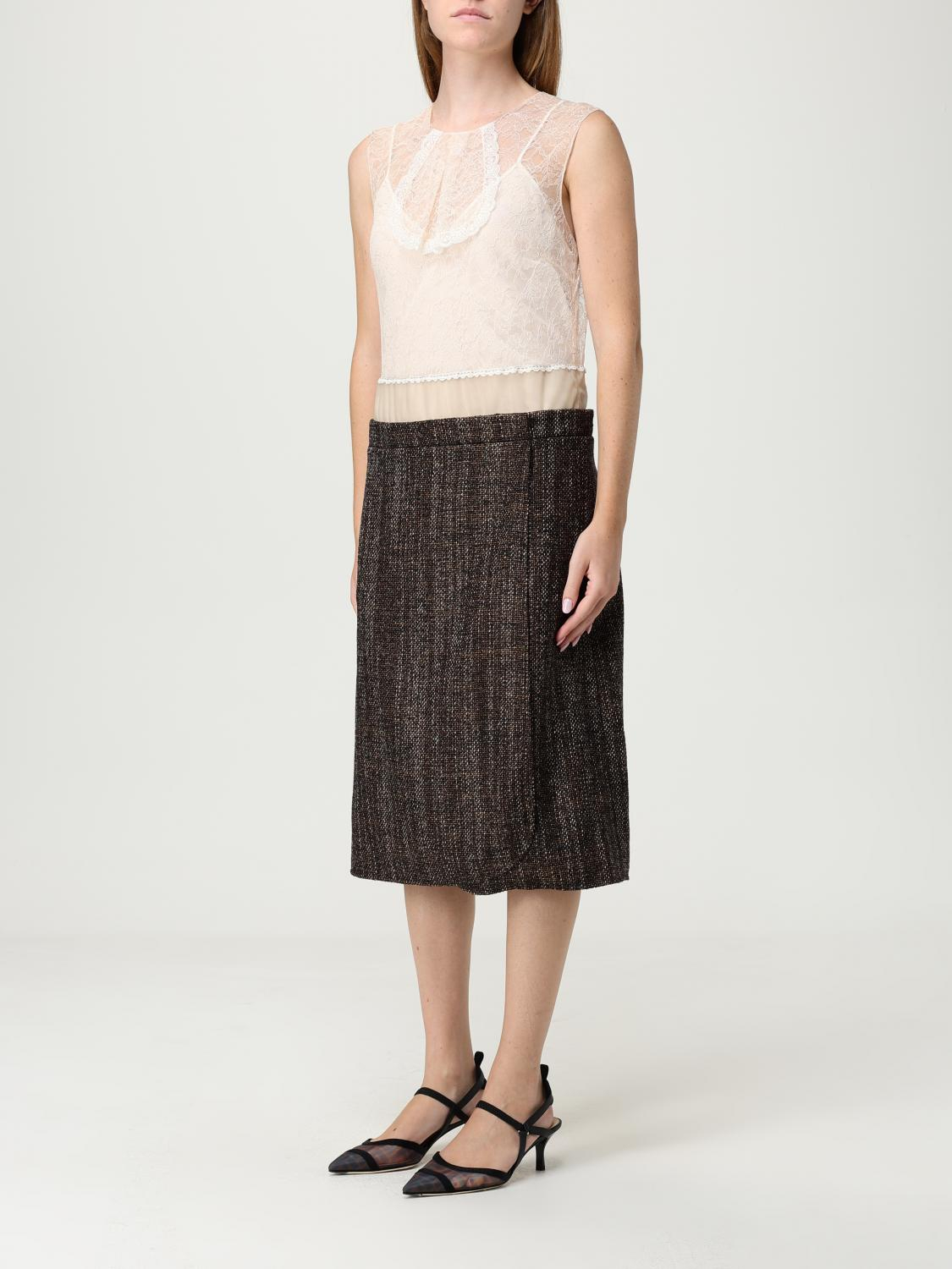 [Fendi] Sleeveless dress FW25 FDD425AVJA F1M2A