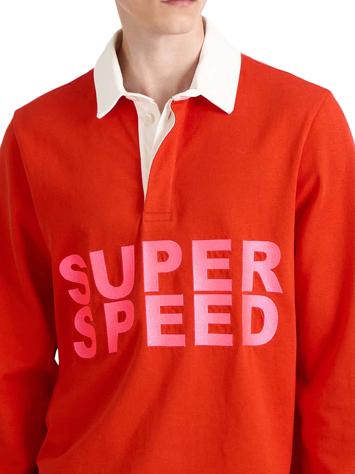 [J.W.Anderson] T-shirts Long Sleeve SS26 JO0289PG1938417 BRIGHT RED