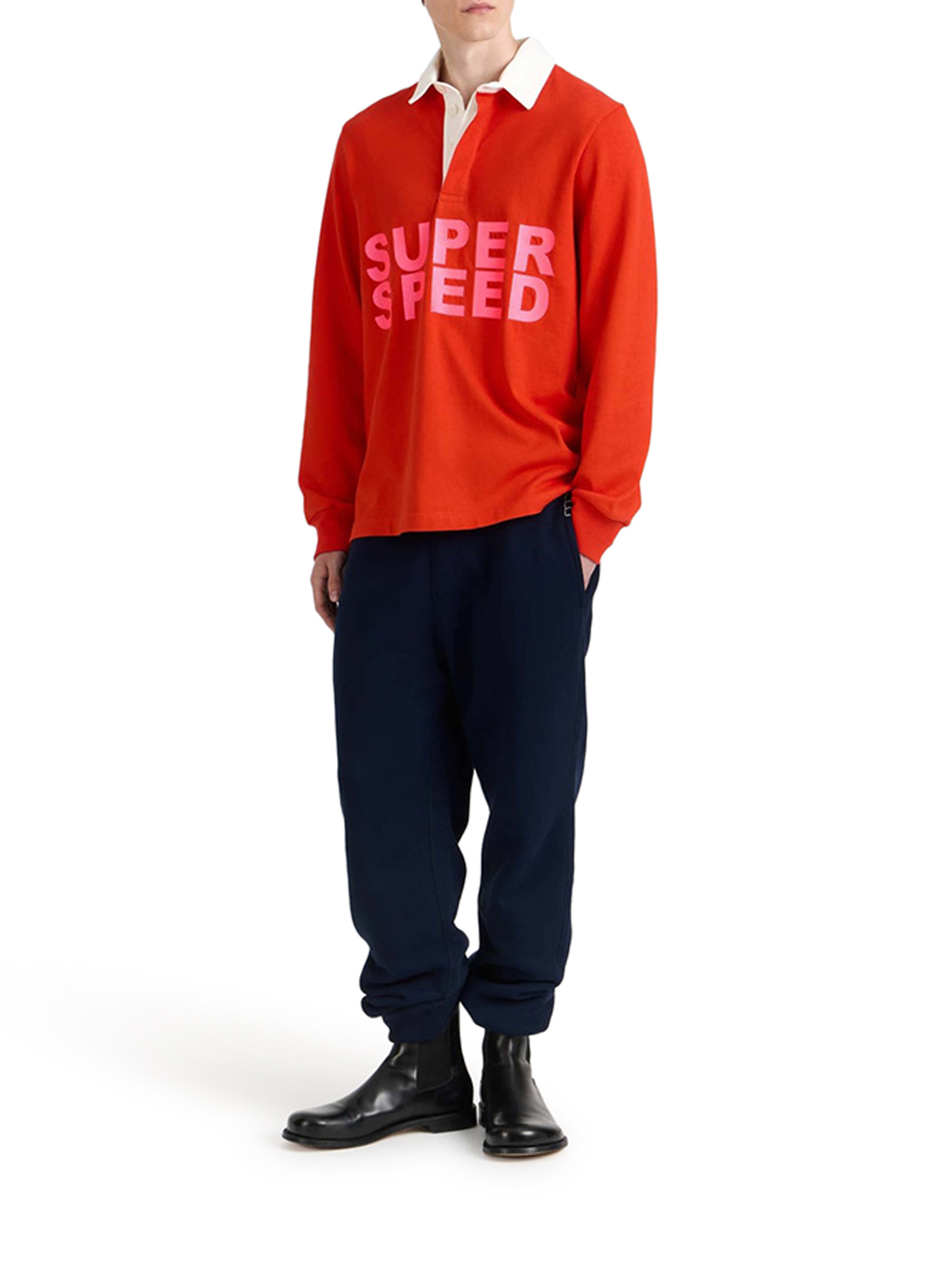 [J.W.Anderson] T-shirts Long Sleeve SS26 JO0289PG1938417 BRIGHT RED