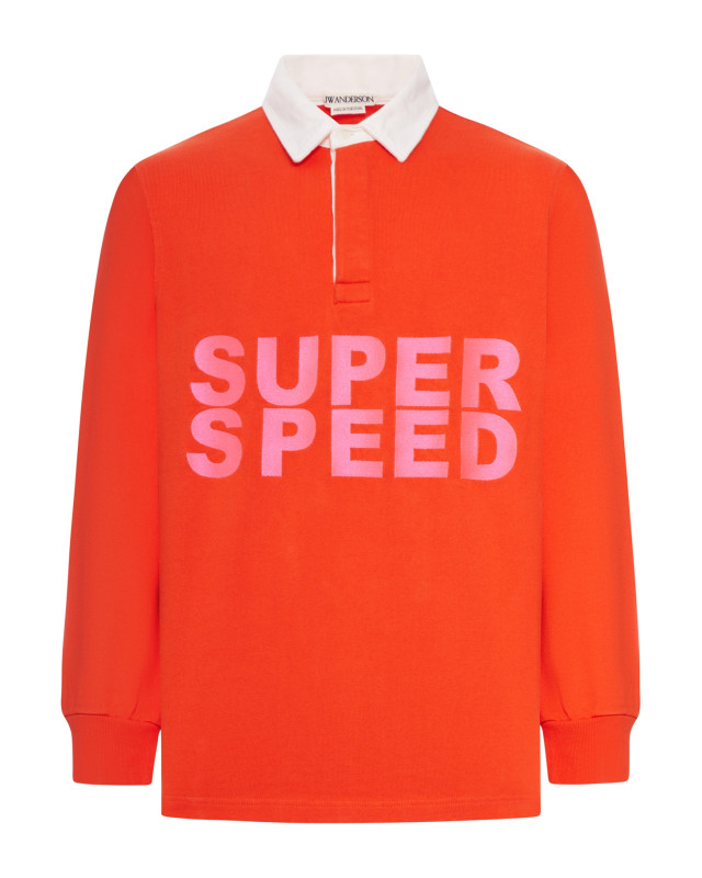 [J.W.Anderson] T-shirts Long Sleeve SS26 JO0289PG1938417 BRIGHT RED