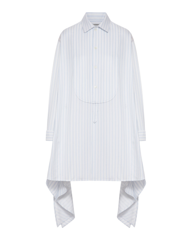 [J.W.Anderson] Long sleeve dress SS26 DR0500PG1892023 WHITE BLUE
