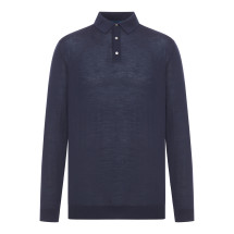 [Kiton] T-shirts Long Sleeve SS26 UMK0864334300A BLUE