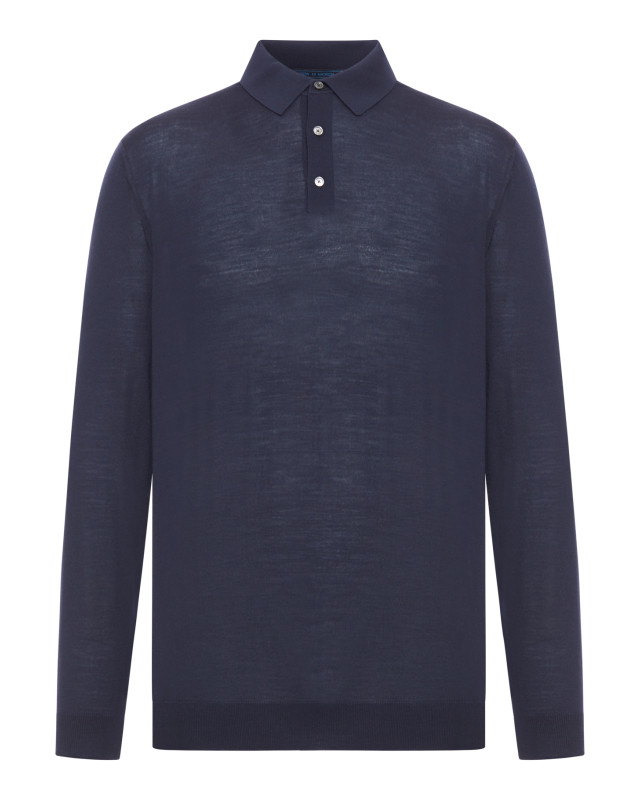 [Kiton] T-shirts Long Sleeve SS26 UMK0864334300A BLUE