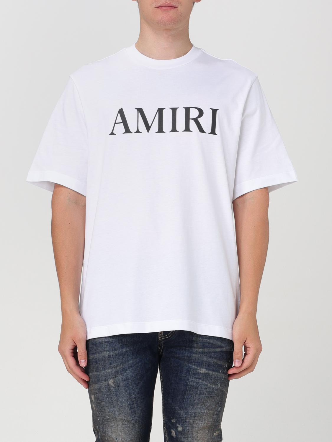 [Amiri] T-shirts Short Sleeve FW25 AMJYTE1073 WHITE