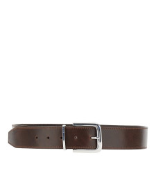 [THE FRANKIE SHOP] Belt SS26 BEFS21157290.BROWN SILVER-BROWN SILVER