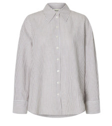 [Selected] Shirts Long Sleeve CO 16099876-STRIPESCHOCOLATECHI