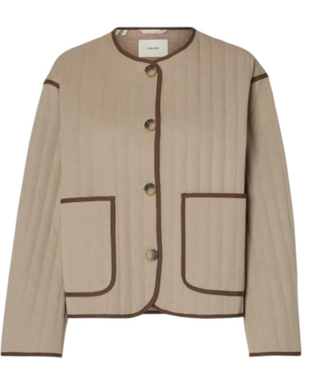 [Selected] Casual Jacket CO 16099784-PURECASHMERE