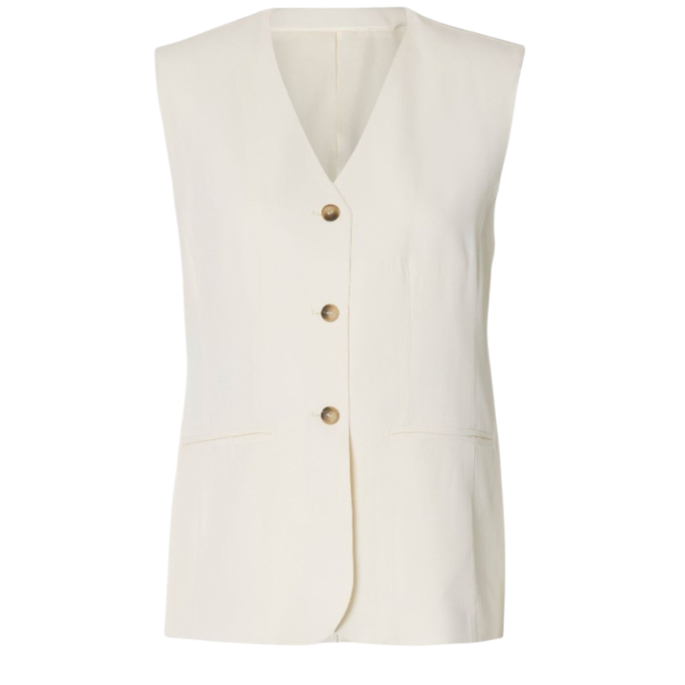 [Selected] Vest SS26 16100518-EGRET