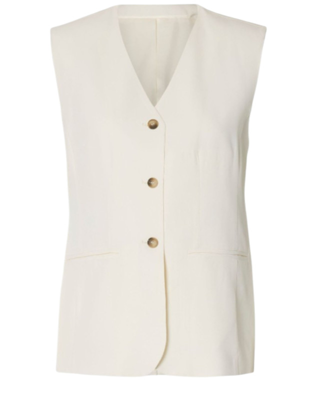 [Selected] Vest SS26 16100518-EGRET