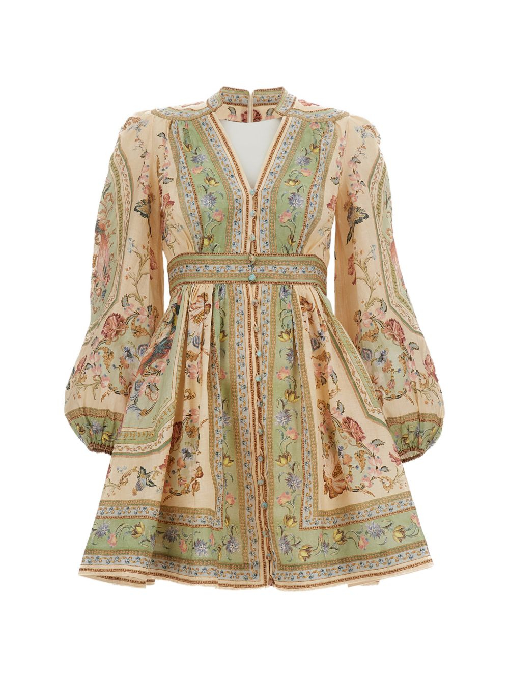 [Zimmermann] Long sleeve dress FW26 0932DSS264SATF