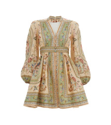 [Zimmermann] Long sleeve dress FW26 0932DSS264SATF