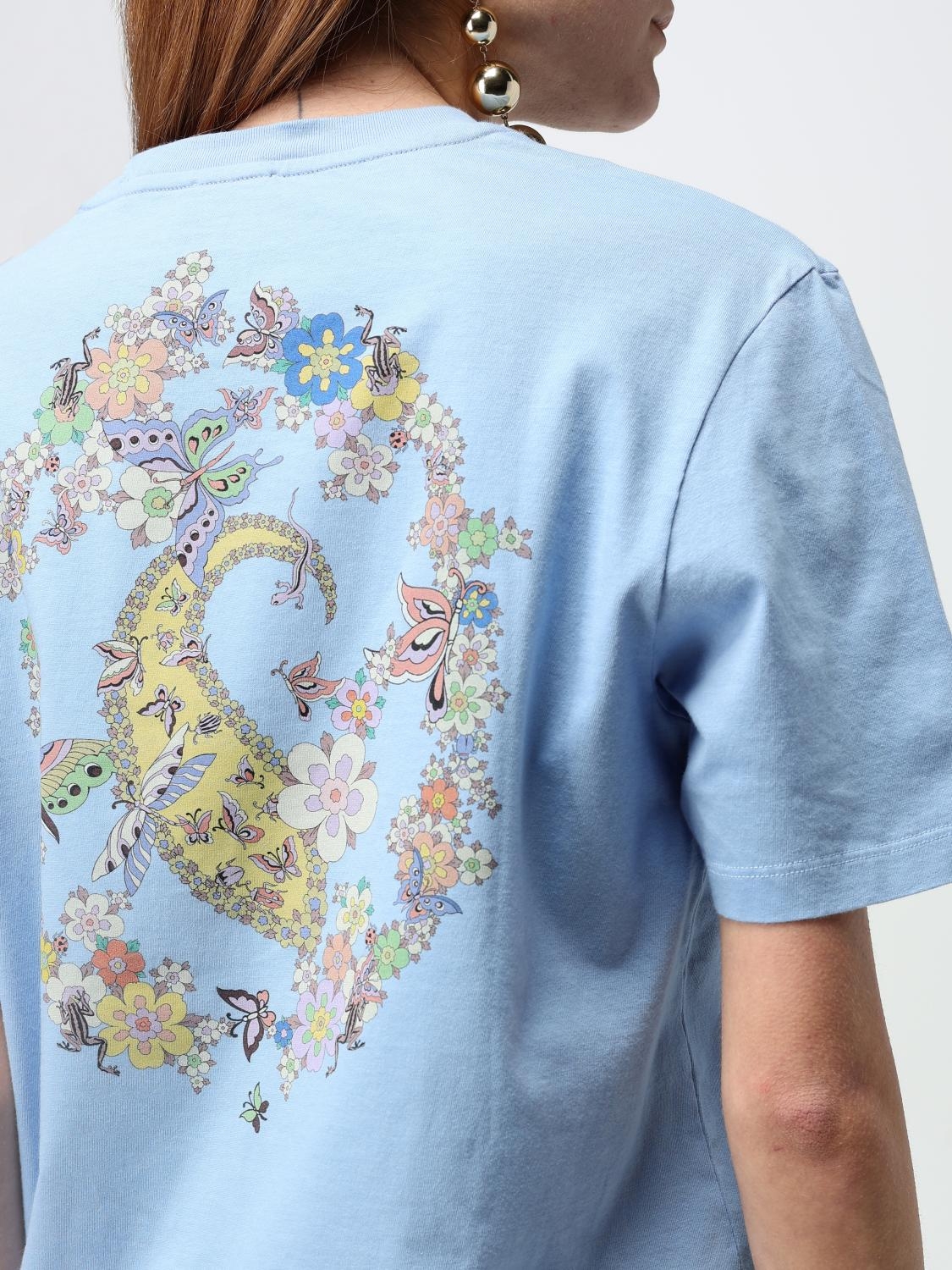 [Etro] T-shirts Short Sleeve FW25 WRMA0005AK791 B1932