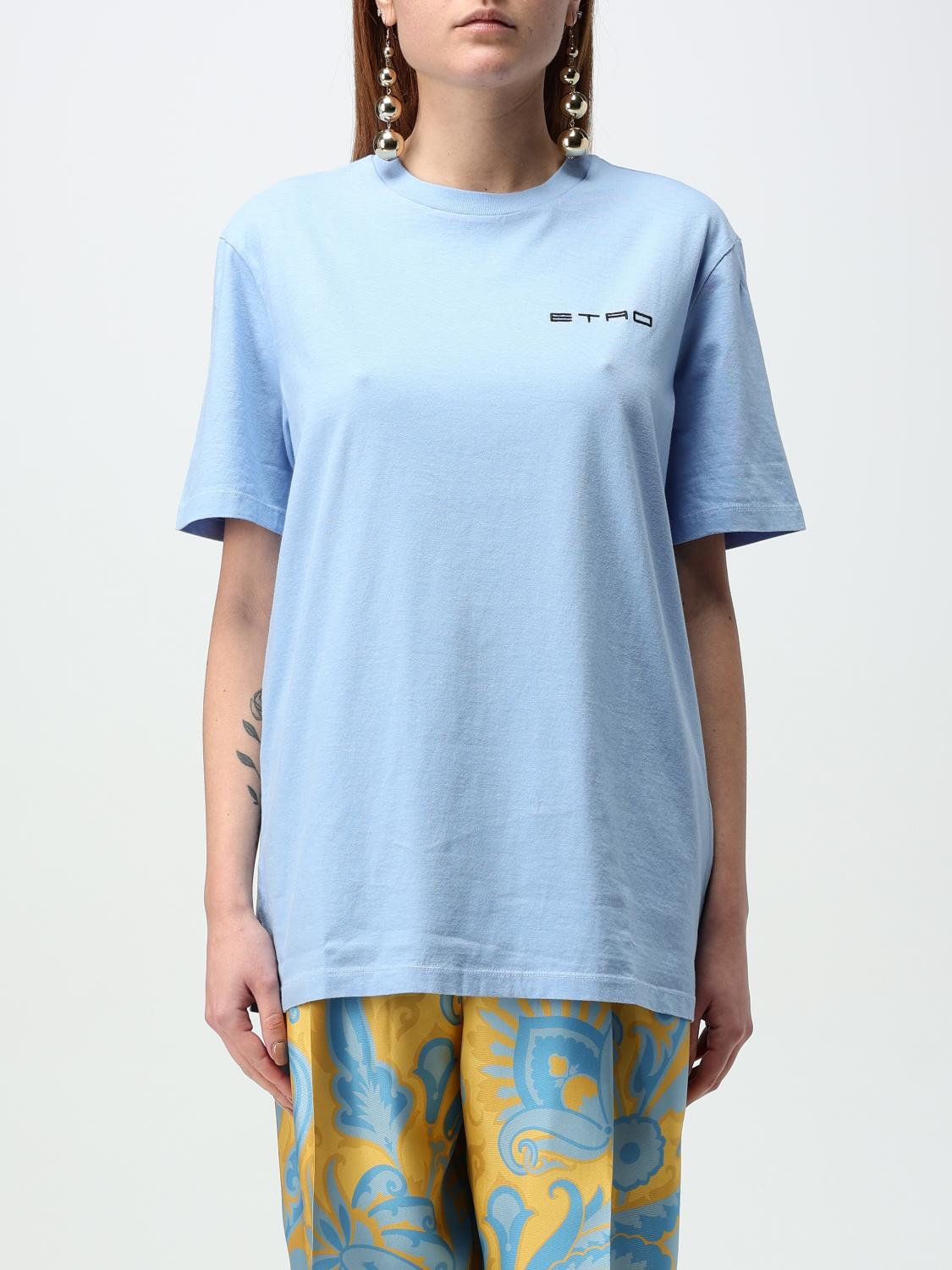 [Etro] T-shirts Short Sleeve FW25 WRMA0005AK791 B1932