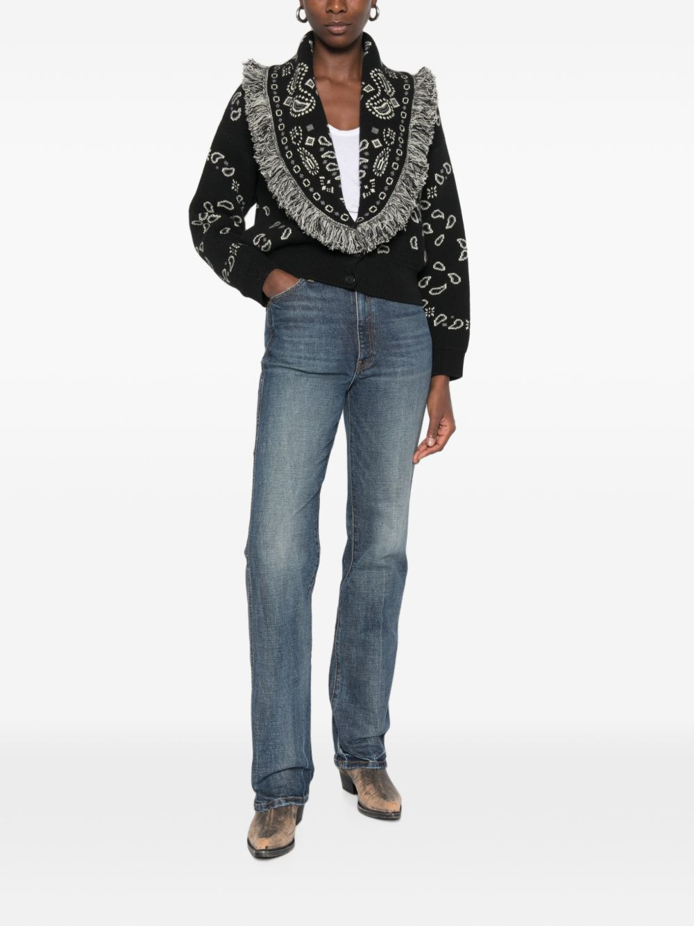 [Alanui] Cardigan FW26 LWHB026E26KNI0021084