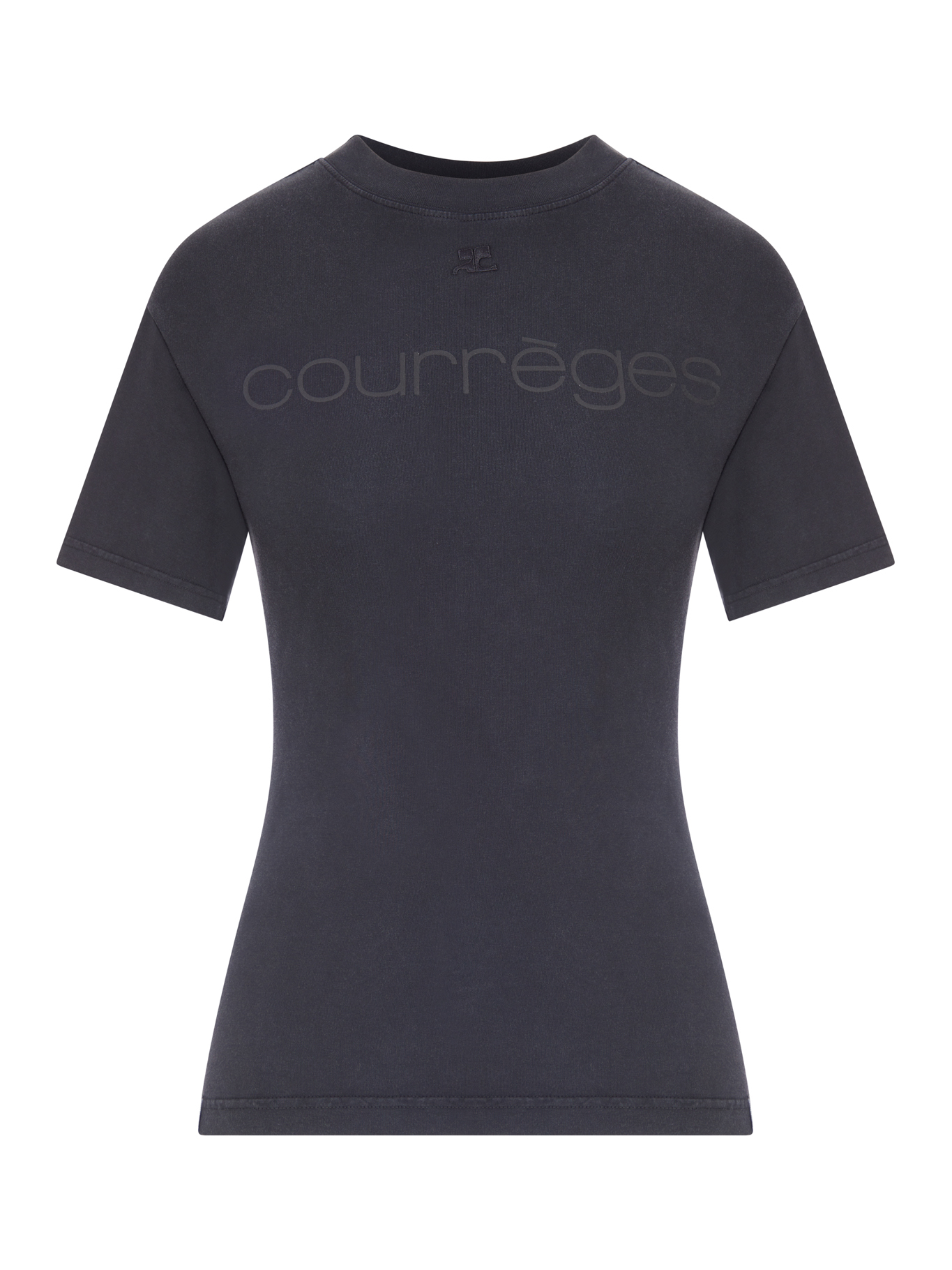 [Courreges] T-shirts Short Sleeve FW26 125JTS168JS03059999 BLACK