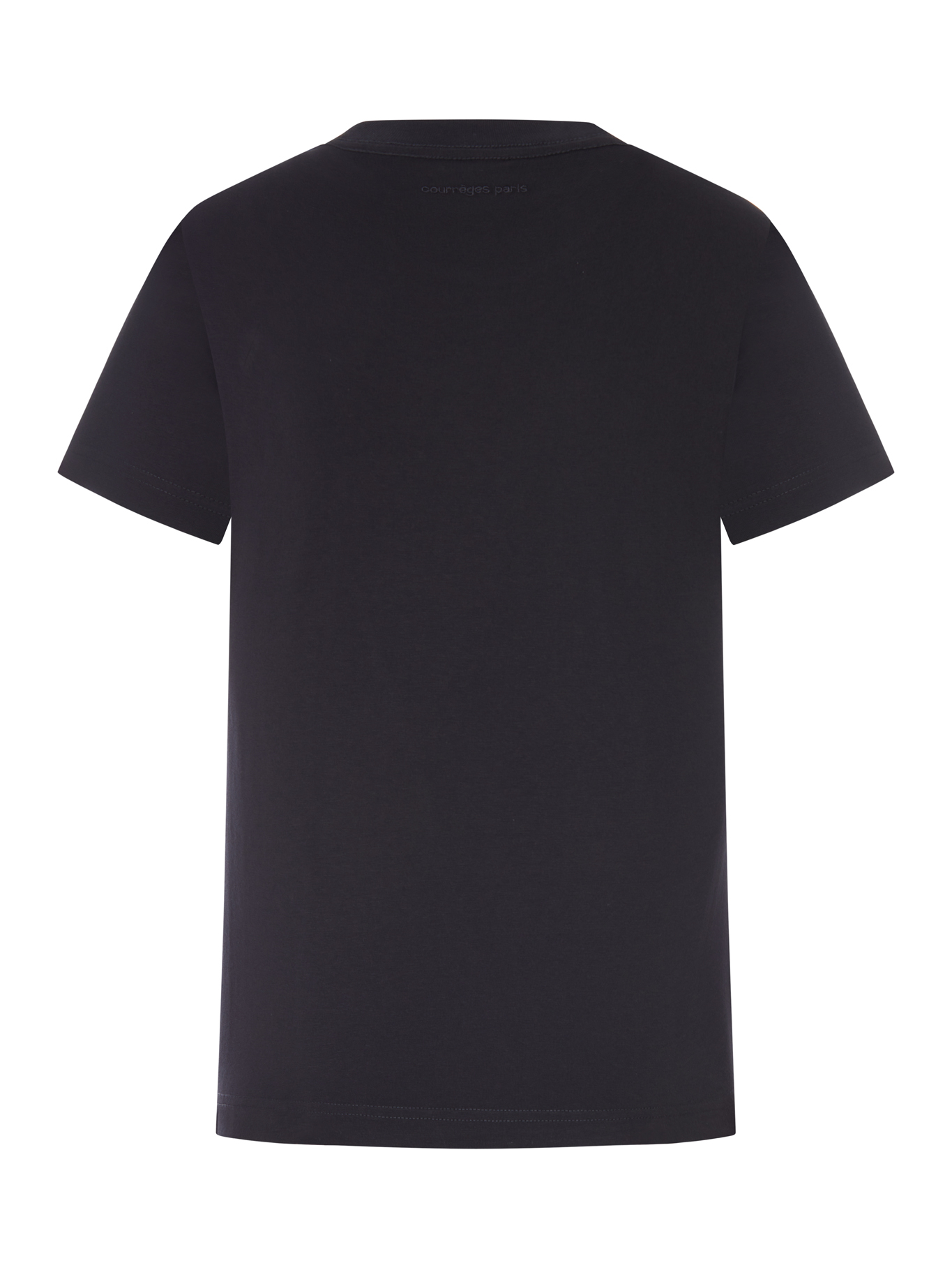 [Courreges] T-shirts Short Sleeve FW26 326JTS217JS02339999 BLACK