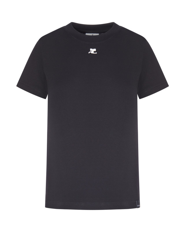 [Courreges] T-shirts Short Sleeve FW26 326JTS217JS02339999 BLACK