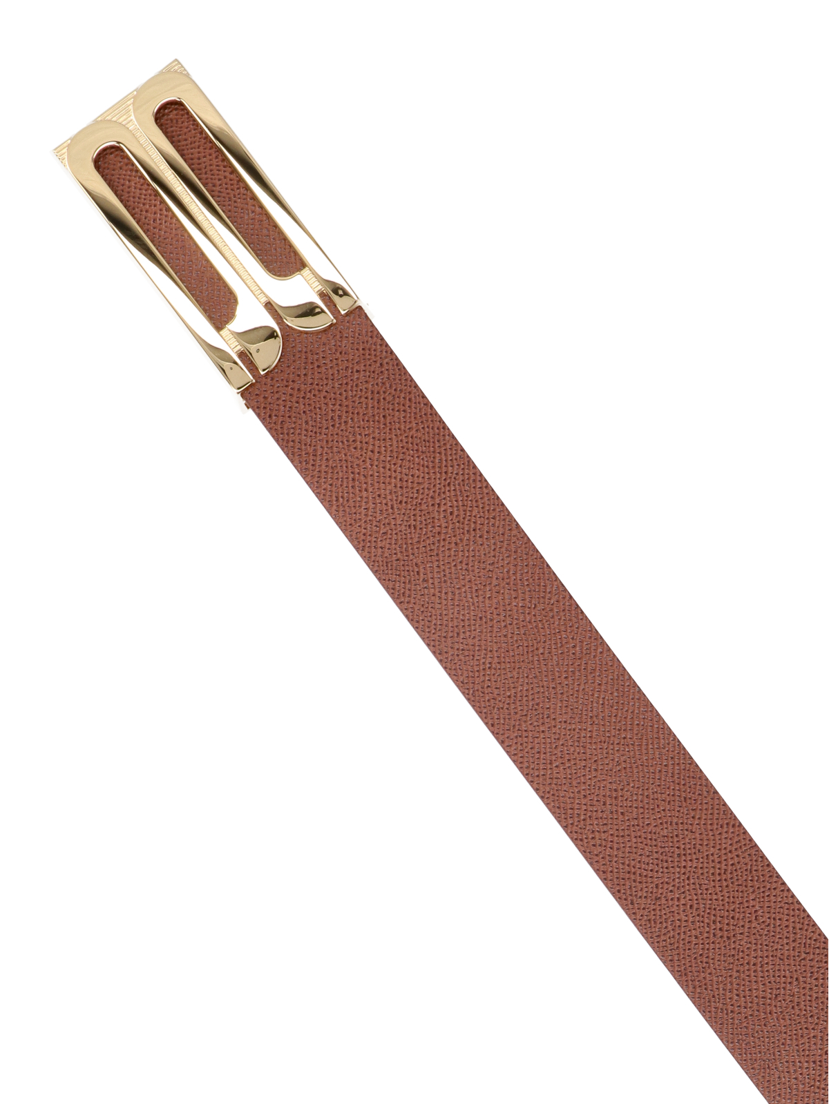 [VICTORIA BECKHAM] Belt FW26 1424ABL005953ADARK TAN
