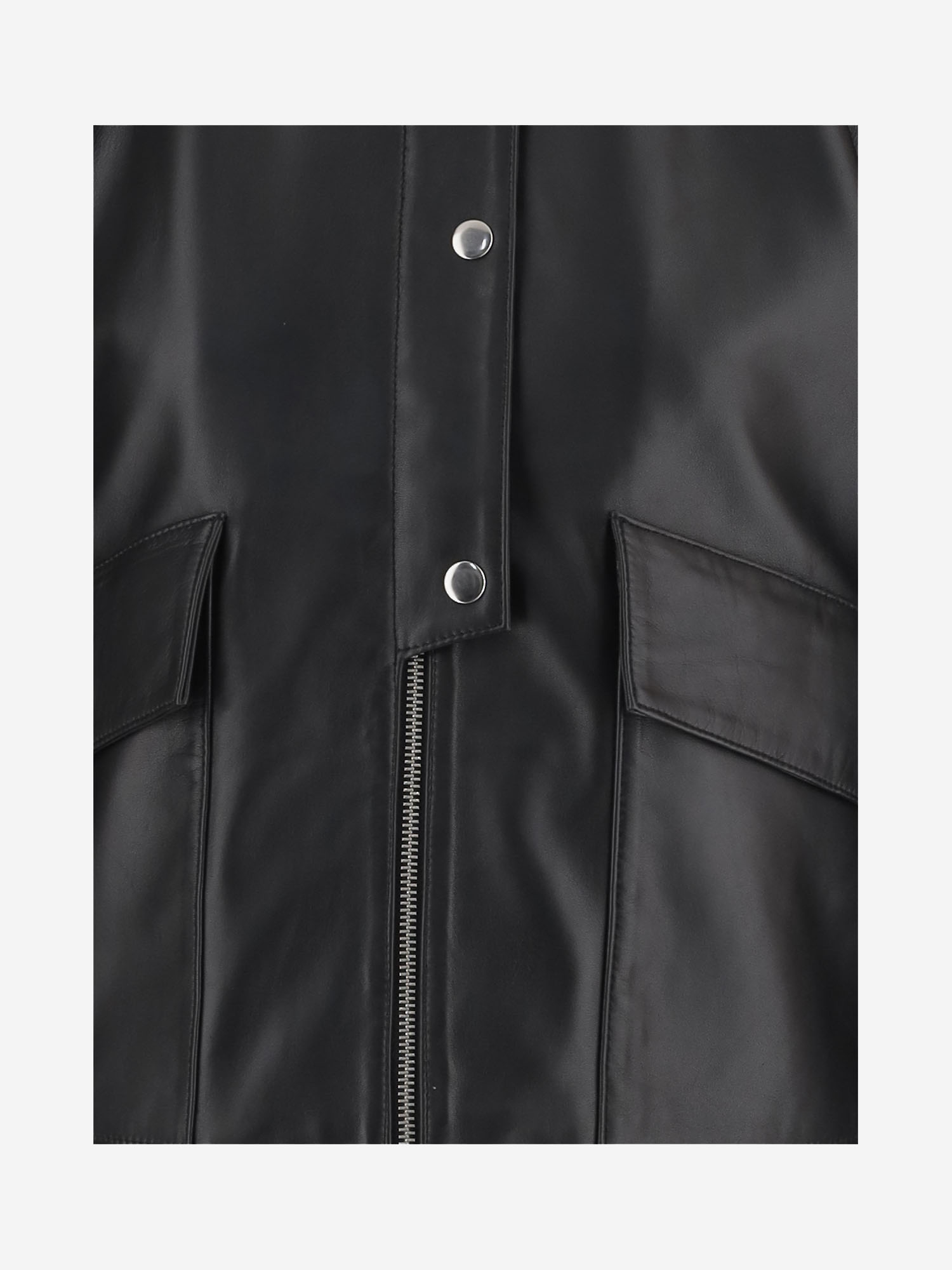 [By Malene Birger] Leather Jacket FW26 104045050