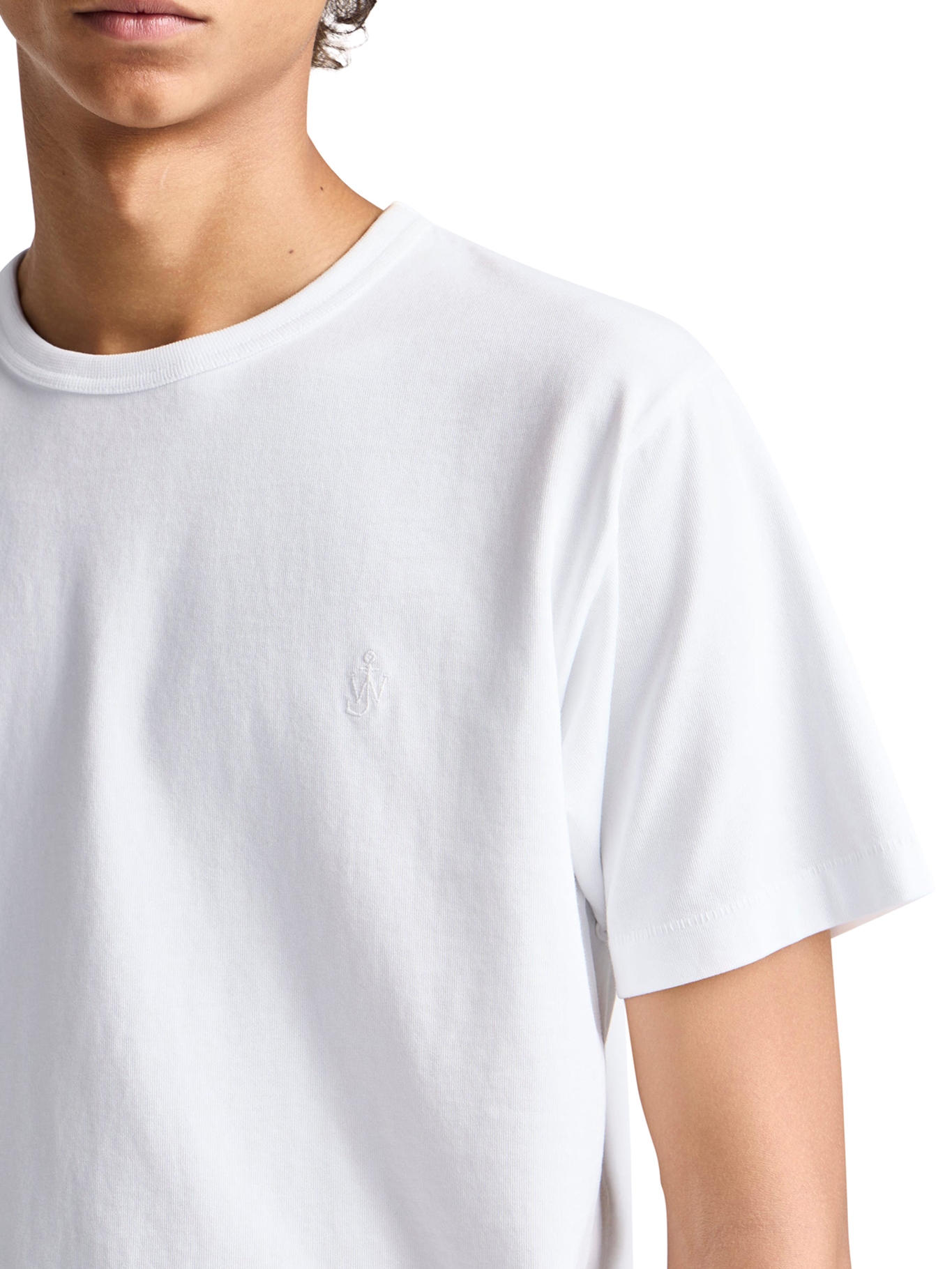 [J.W.Anderson] T-shirts Short Sleeve FW26 JT0331PG1937001 WHITE