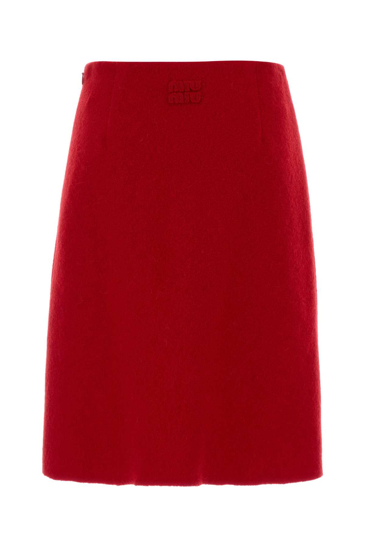 [Miu Miu] Midi skirt FW25 MG2558SOOO17C8 F0011