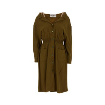 [Miu Miu] Long sleeve dress FW25 MF6052SOOO16Z1 F0334