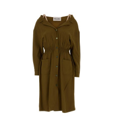 [Miu Miu] Long sleeve dress FW25 MF6052SOOO16Z1 F0334