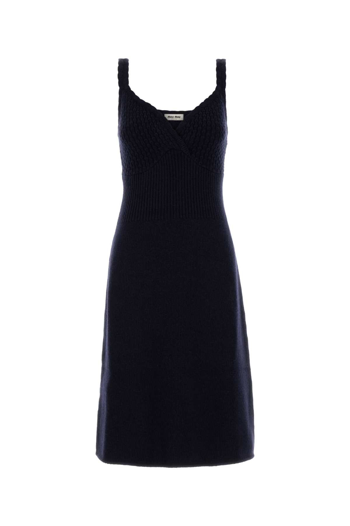 [Miu Miu] Sleeveless dress FW25 MMA913SOOO18H1 F0008