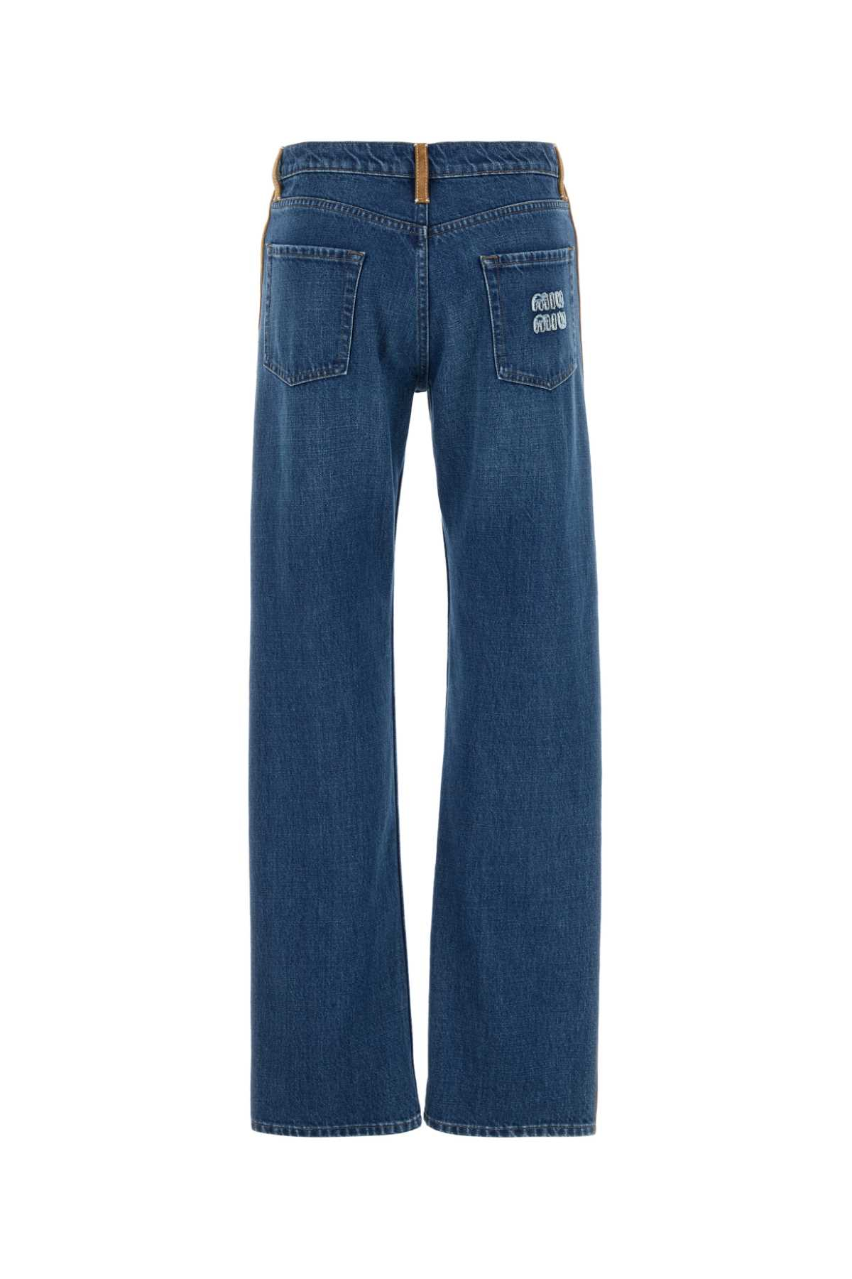 [Miu Miu] Jeans FW25 GWP566SOOO17GI F0013