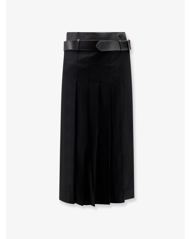 [R2W] Long skirt FW25 ROSKEA10646NBLACK