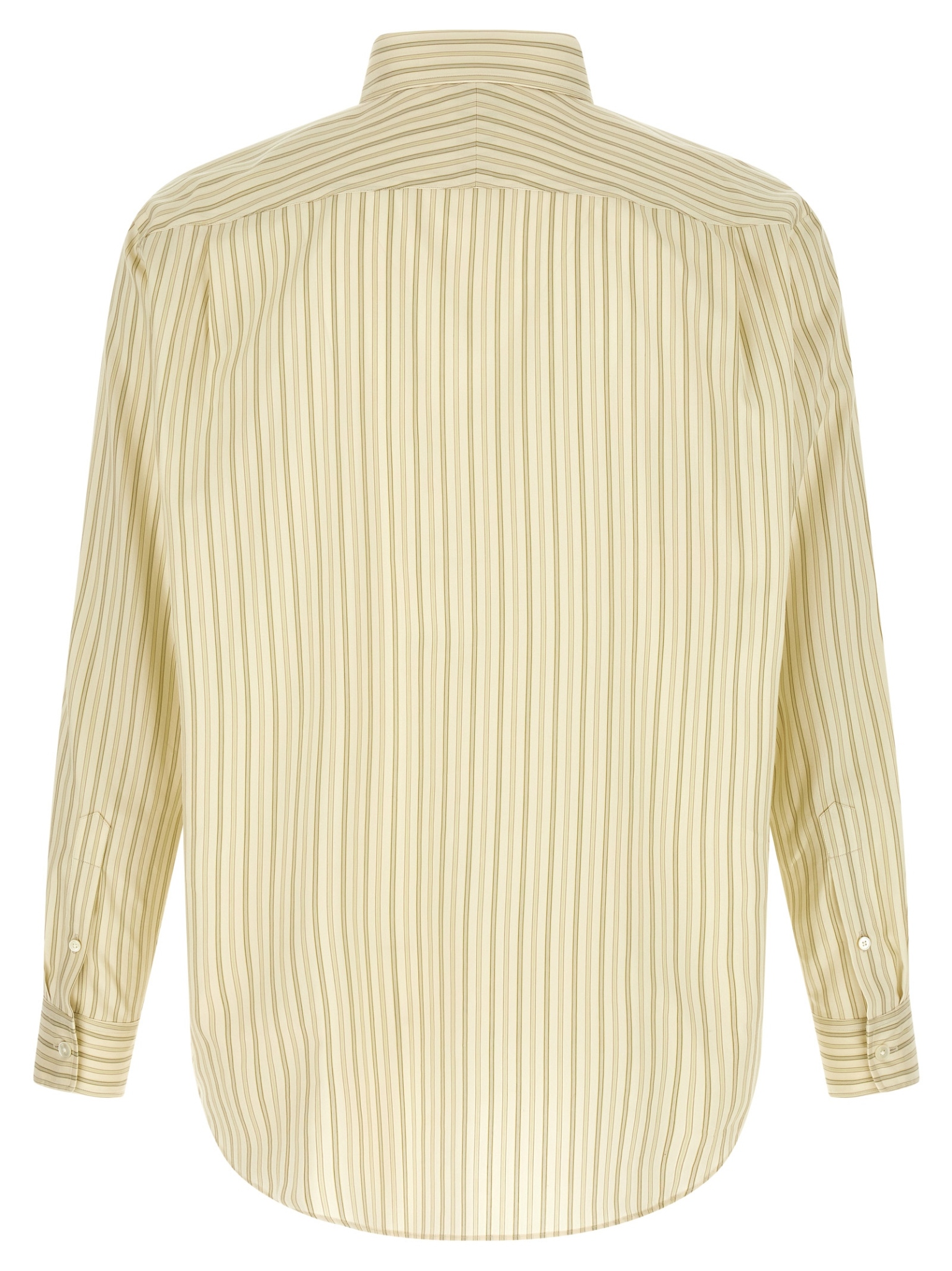 [AURALEE] Shirts Long Sleeve SS26 A26SS01CSIVORYSTRIPE