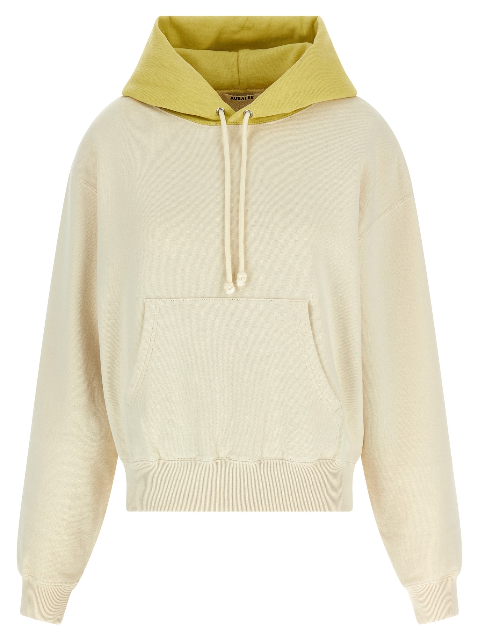 [AURALEE] Sweatshirt SS26 A26SP05TUSMOKYWHITELIGHTYELLOW