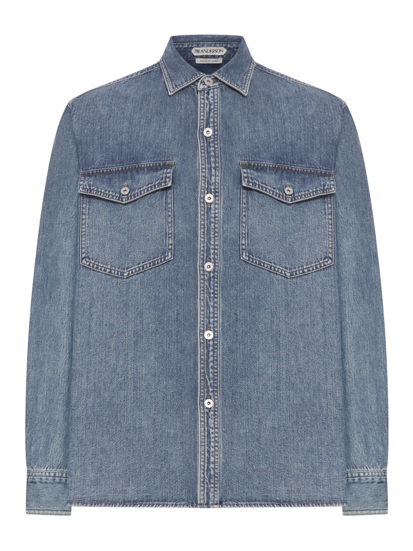 [J.W.Anderson] Shirts Long Sleeve SS26 DS0011PG1855172 MID BLUE