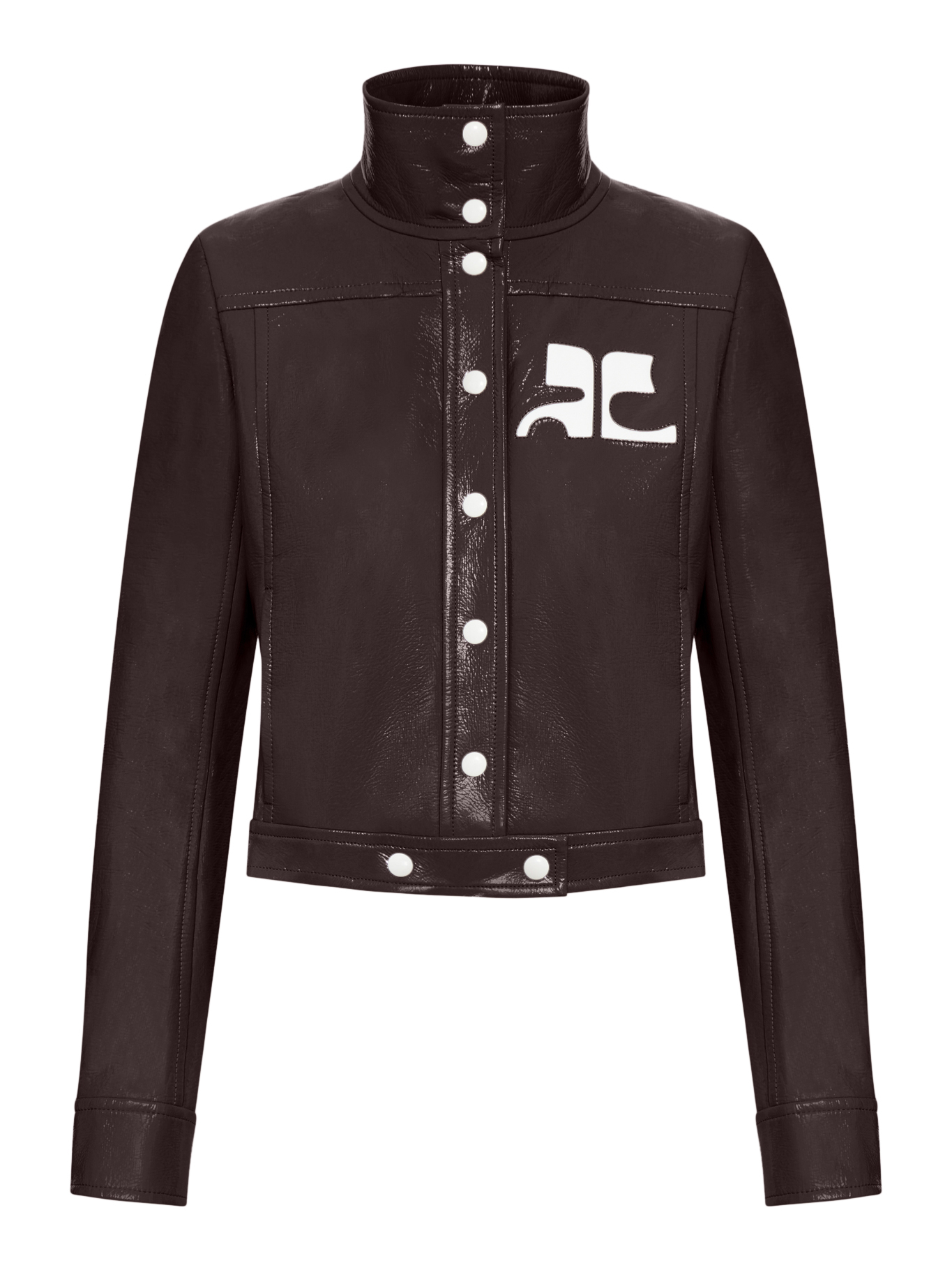 [Courreges] Jacket FW26 223CBL005VY00144090 BURNT RED