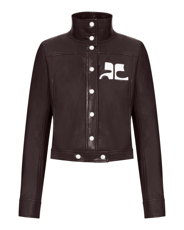 [Courreges] Jacket FW26 223CBL005VY00144090 BURNT RED