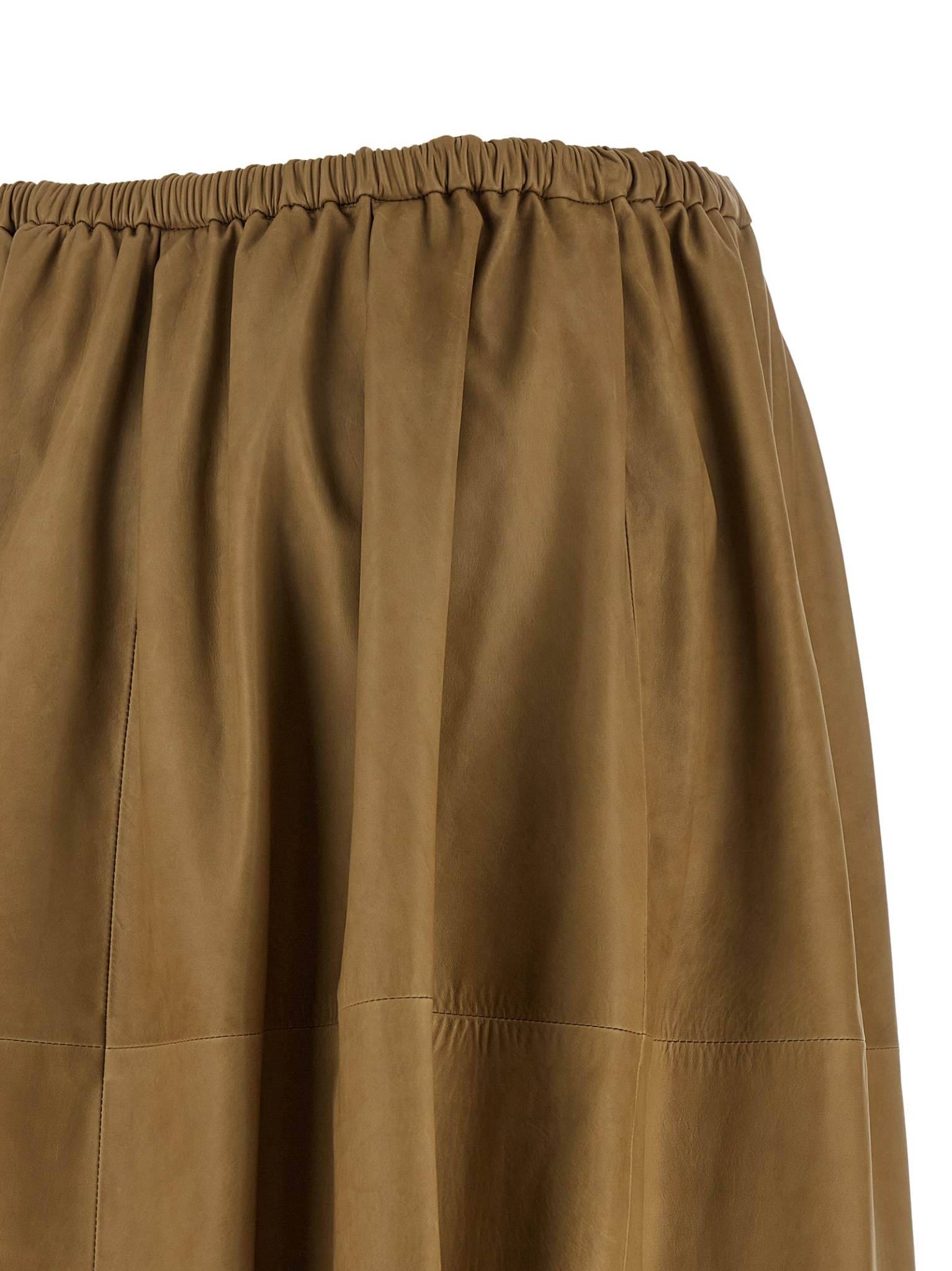 [AURALEE] Long skirt SS26 A26SS03CBKHAKIBEIGE